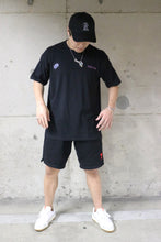 画像をギャラリービューアに読み込む, Tonbo purple black Tee
