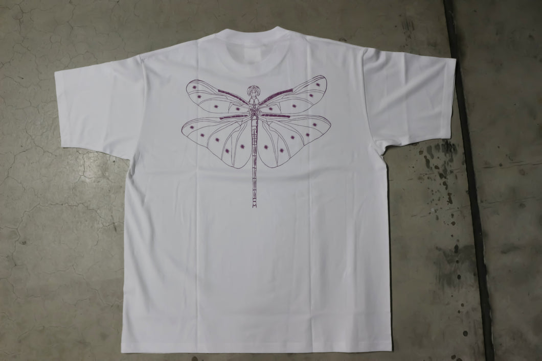 Tonbo purple white Tee