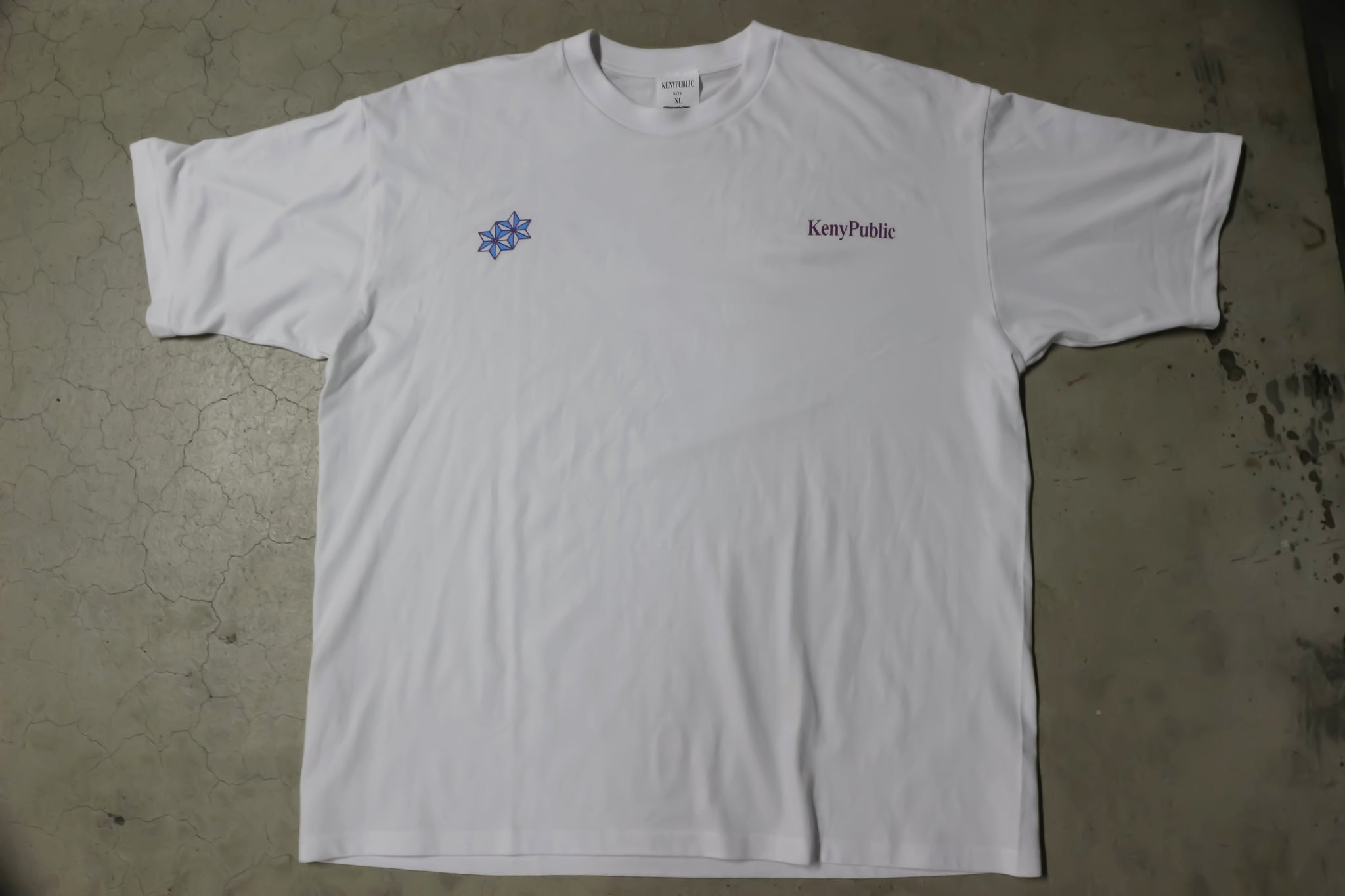 Tonbo purple white Tee – KENy public