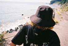 画像をギャラリービューアに読み込む, Black sunflower hat
